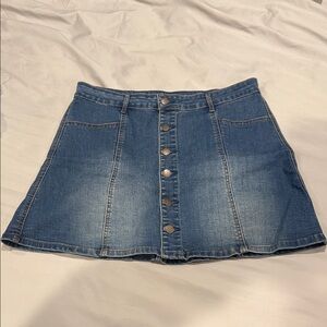 American Rag Blue Denim Mini Skirt